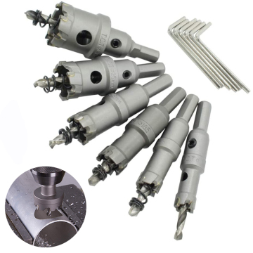 TCT Hole Cutters: 14mm to 70mm Carbide Saw for Metal and Alloy