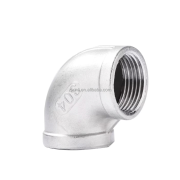 x22001st 304 stainless steel pipe fitting female thread 90 degree elbow