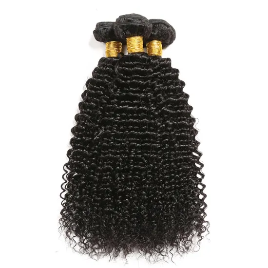 Cheap Raw Indian 100% Human Hair Kinky Curly Bundles With Closure Virgin Mink Brazilian Cuticle Aligned Hair Weaves