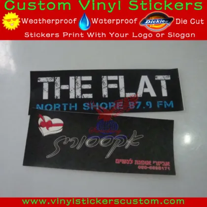 auto window sticker