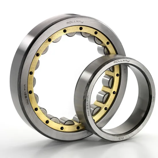 Single Row brass Cage Cylindrical Roller Bearings Nj2216ecp