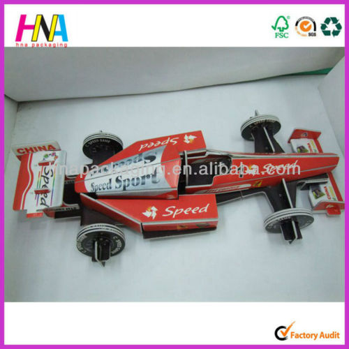 Racing car jigsaw toy 3D jigsaw puzzle model