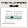 Fuente de alimentación de tubo láser de CO2 de 50 W AC110 V o AC220 V