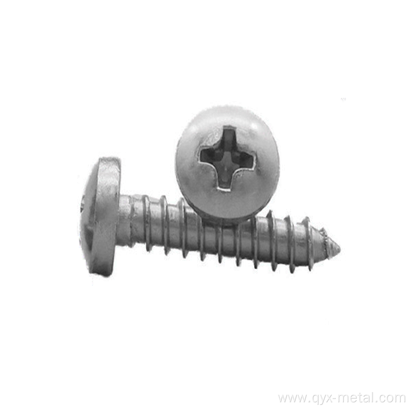 Titanium Self-Tapping Screws with Cross Pan Head