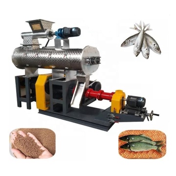 Fabrikpreis Tier schwimmende nasse Fische Futtermittel -Extruder -Maschine