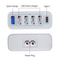 60W 6-port USB PD Type-C 3.0 Wall Charger