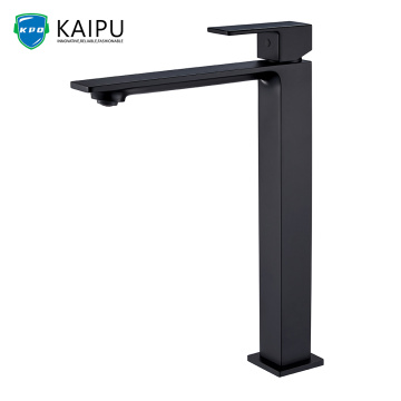 Tall bathroom sink faucet