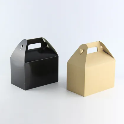 Take away food kraft paper lunch box