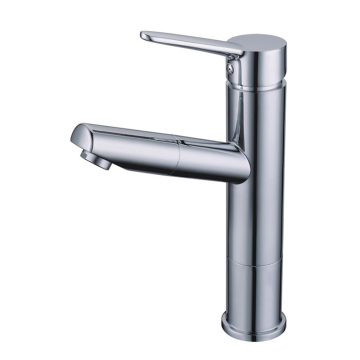 FUAO wholesale polishing zinc alloy handle basin taps