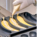 Германия Deutstandard Industrial Banana Waffle Machine на продажу