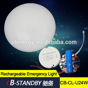 Factory direct supply led ceiling light emergency rechargeable lamp