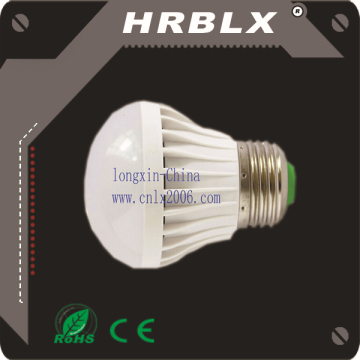 3w long lasting Acoustic optical Bulb LED sense light