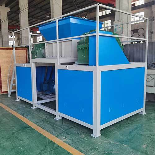 Wood Pallet Twin Shaft Shredder Wood Pallets Shredder Machine Factory