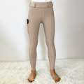 XS-XL Kids Silicone Anti Pilling Equestrian Pants