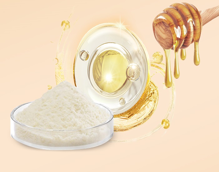 The lyophilized royal jelly