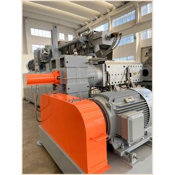 Twin Screw Plastic Extruder for Pet Scraps Repelletizing Machine