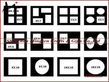 Album Mat for Matted Album & Digital Album & Wedding Album with Mat,multi opening photo mat