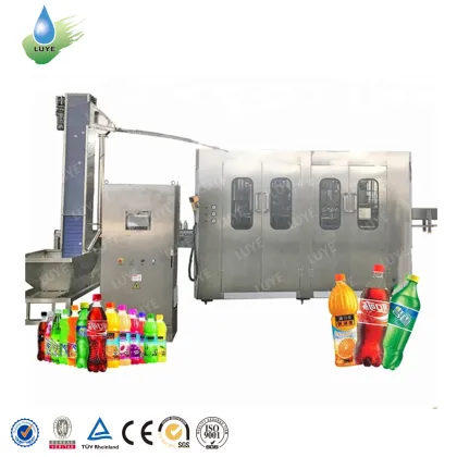 Factory Hot Sale PET Bottle Pepsi Cola Production Glass Manufacturing Plant