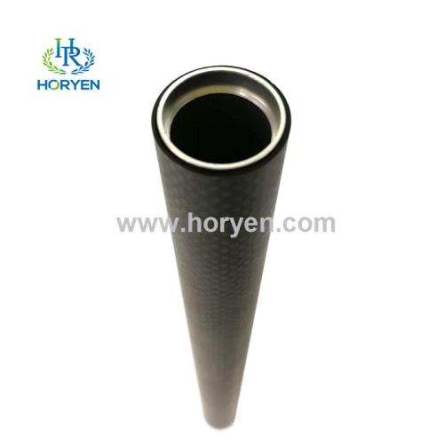 OEM carbon fiber tube connector with metal parts