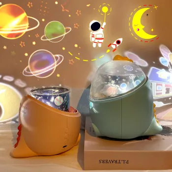 Fantasy Universe 360° Dinosaur Rotating Star Light Music Box Gift for Kids