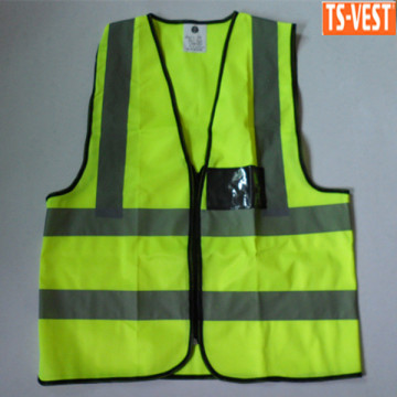 Wholesale EN20471 Safety Reflective High Visibility vest