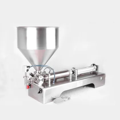 Small cans filling machine pneumatic filling machine