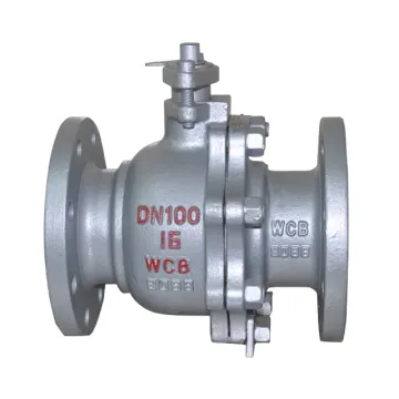 a216 wcb cast steel body ball valve