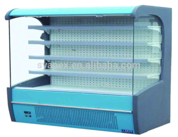 APEX supermarket commercial vegetable fruit multi-layer ventilated air cooling upright freezer