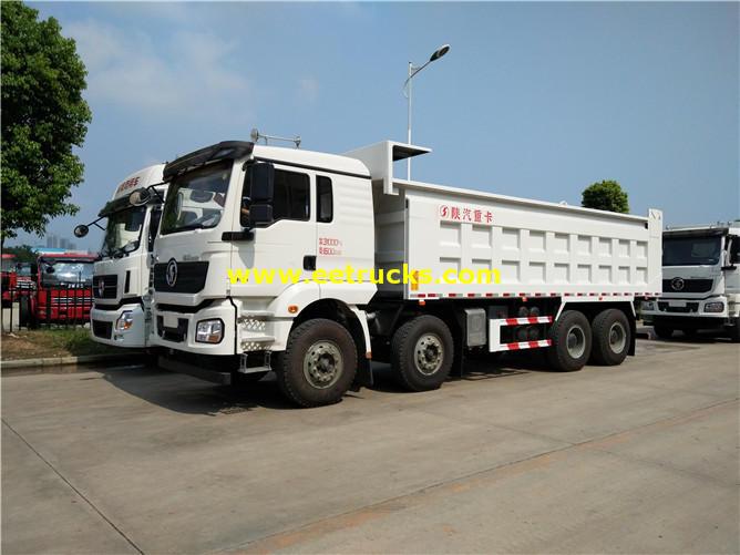 SHACMAN 336hp Sand Carrying Tipper Trucks