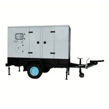 Trailer type Silent Diesel Gensets