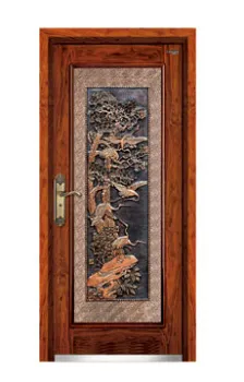 Single Panel Wood Armored Door