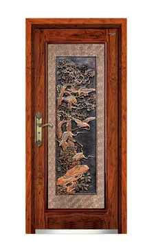 Single Panel Wood Armored Door