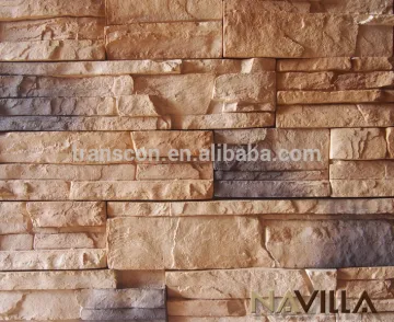 artificial stacked stone for outdoor wall cladding