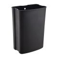 stainless steel trash can with soft close lid slim open