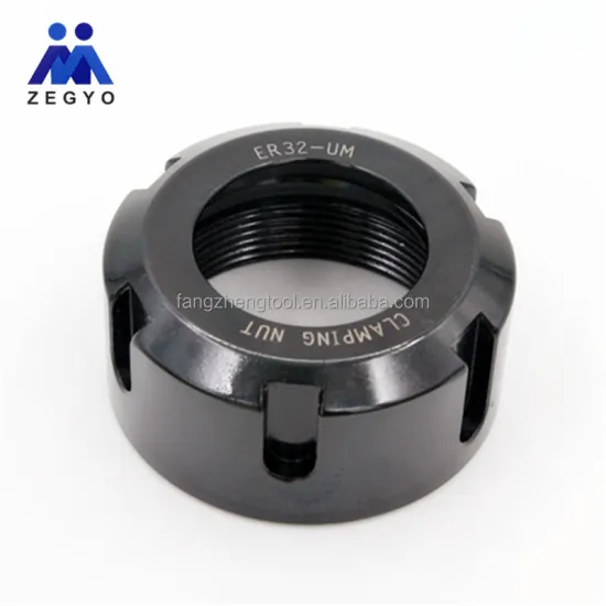 High-Quality ER32 Collet Chuck Clamping Nut for ER Machine, HRC50+/-2, 0.005mm Precision, CN;SHN Carton T/T