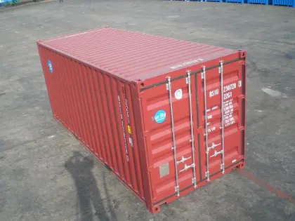 brand new shipping container