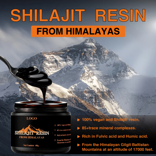 Чист натурален OEM 30g 50g 60g Shilajit Resin