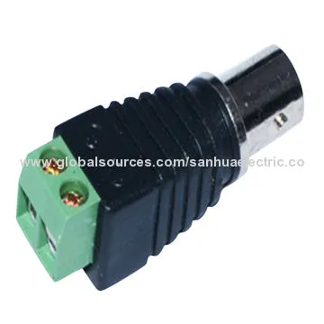 CCTV camera BNC female connector