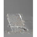 Diamond Kapitone Altın Varak Kristal Şezlong