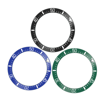 Whole Sale 38mm Ceramic Bezel Insert Ring for GMT Watch with 40mm Casing: Scratch-Resistant Watch Accessories