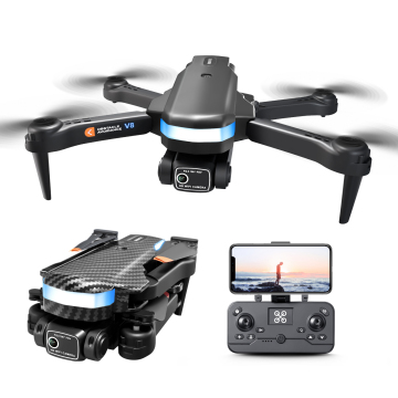 4drc V8 New Mini Drone 4k Profession Hd Wide Angle Camera Wifi Fpv Camera Height Keep Drones Camera Helicopter Drone