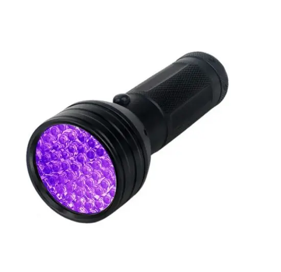 51 LED 395 nm UV Flashlight: The Ultimate Tool for Detecting Pet Urine, Dry Stains & Bed Bugs
