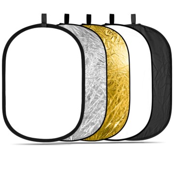 100x150cm Oval 5-in-1 Photography Studio Multi Disc Reflector Light Light Collapsible Light
