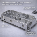 Прецизионная обработка алюминиевой детали для радиочастотного экранированного корпуса