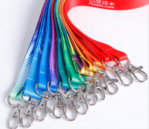 Hot sale promotion polyester printed lanyards