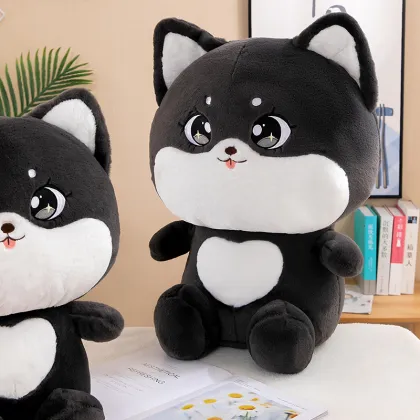 Black Cat Plush Toy - Adorable Black Cat Kitten Doll