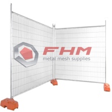 Movable Fence of Welded Wire for Construction