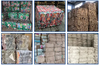 300 Tons Scrap Metal Shredders and Compactors for Metal Processing Industries