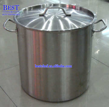 stainless steel stock pot with lid