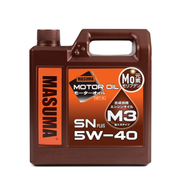 Giappone Masuma M3 5W-40 olio motore semi-sintetico 4L